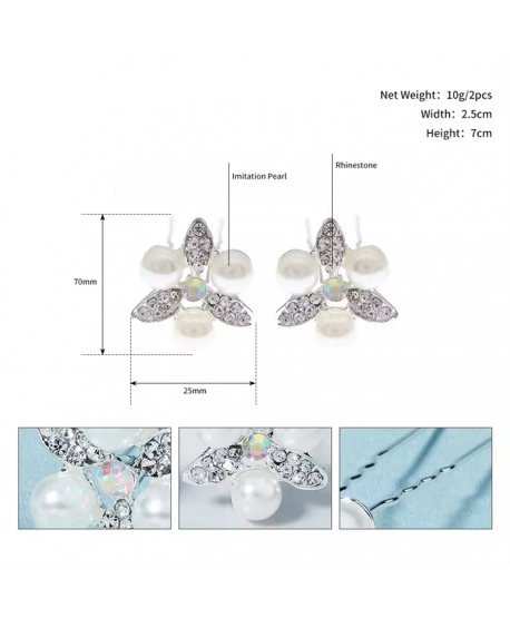 Ozdobne srebrne kokówki z kwiatuszkami