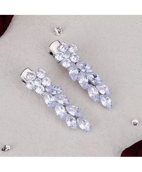 Ozdobne spineczki do włosów błyszczące cyrkonie