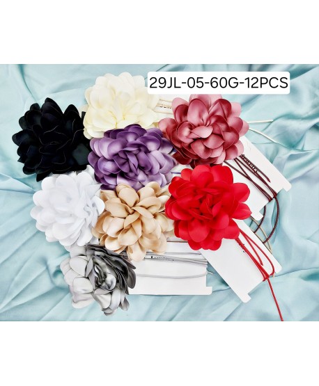 Naszyjniki z kwiatem wiązany choker hit