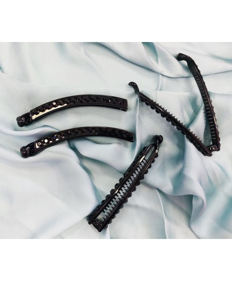 Spinki ozdobne czarne szoguny banany