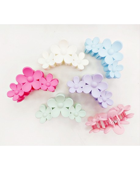 Spinki klamry z kwiatuszkami