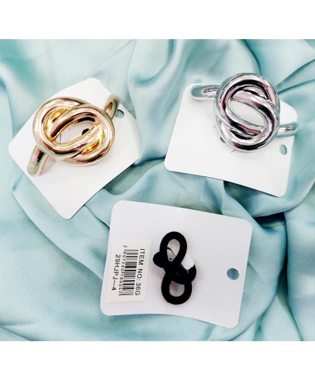 Gumki do włosów z ozdobą na kucyk zawijasy hair cuff