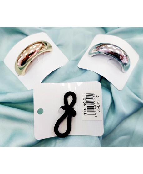 Gumki do włosów z ozdobą na kucyk nakładka hair cuff