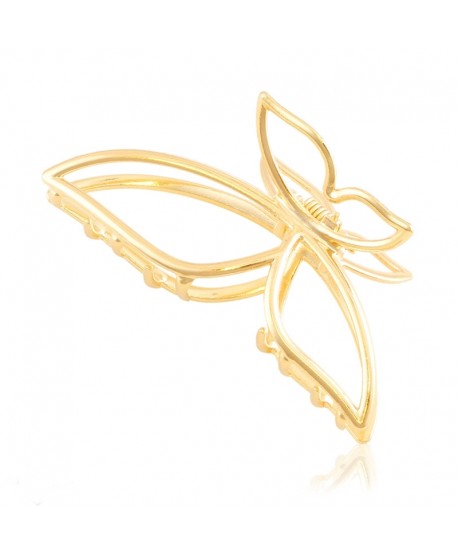 Spinka do włosów złoty motylek