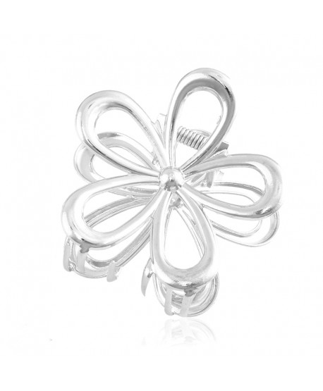 Spinka do włosów srebrny kwiatuszek