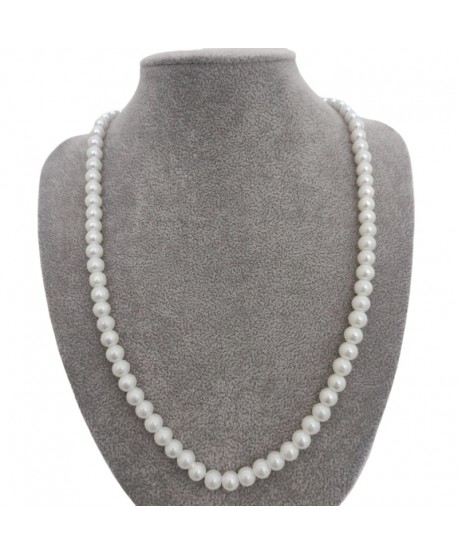 Korale perły białe 0,8 cm 45/50/60 cm