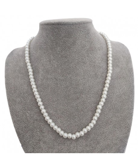 Korale perły białe 0,6 cm 45/50/60 cm