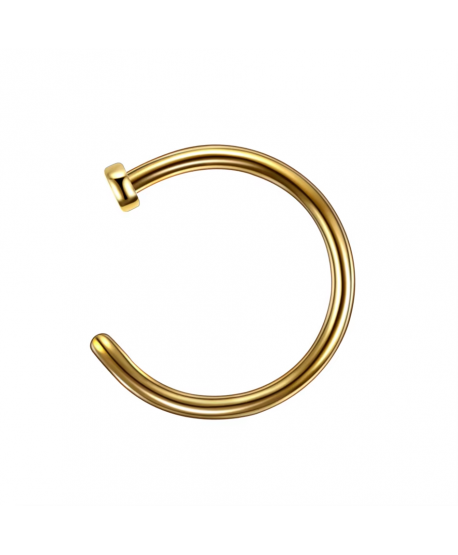 Kółeczka tytanowe do nosa 1*8 mm / 1*10 mm