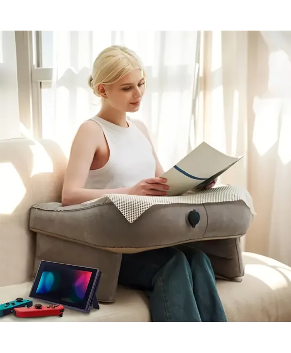Dmuchana Poduszka Stolik Pod Laptopa Książkę wielofunkcyjna ergonomiczna