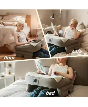 Dmuchana Poduszka Stolik Pod Laptopa Książkę wielofunkcyjna ergonomiczna