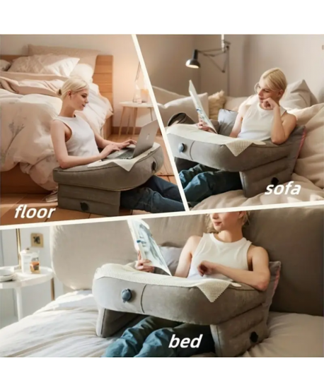 Dmuchana Poduszka Stolik Pod Laptopa Książkę wielofunkcyjna ergonomiczna