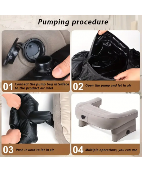 Dmuchana Poduszka Stolik Pod Laptopa Książkę wielofunkcyjna ergonomiczna