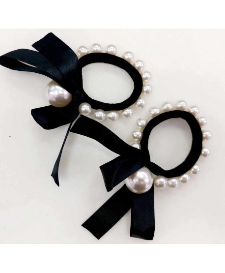 Gumeczki z perełkami i wstążeczką