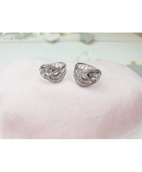 kolczyki stal ozdobne