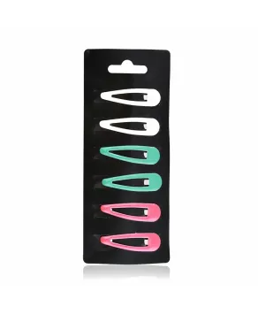 Spinki pyki klasyczne średnie zestaw 6 szt