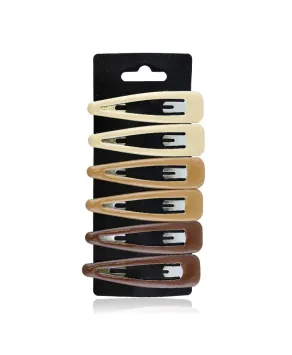 Spinki pyki klasyczne duże zestaw 6 szt