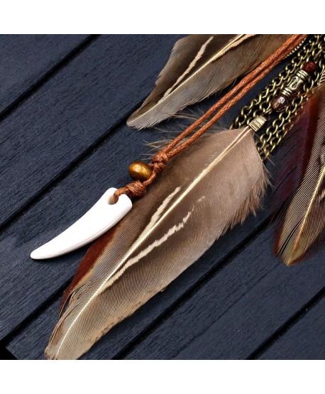 Wisior dream catcher długi z łapaczem snów