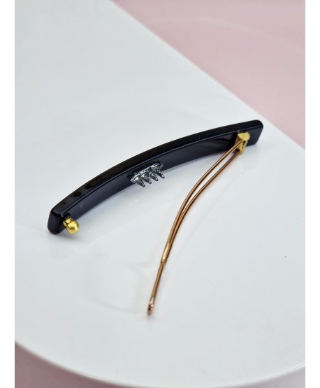 Spinki na kulkę francuskie owalne małe