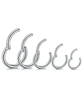 Kolczyk tytan kółeczko clicker