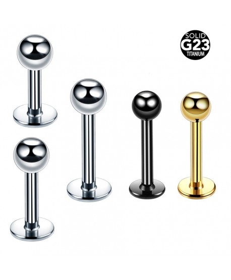 Piercing labret stal chirurgiczna