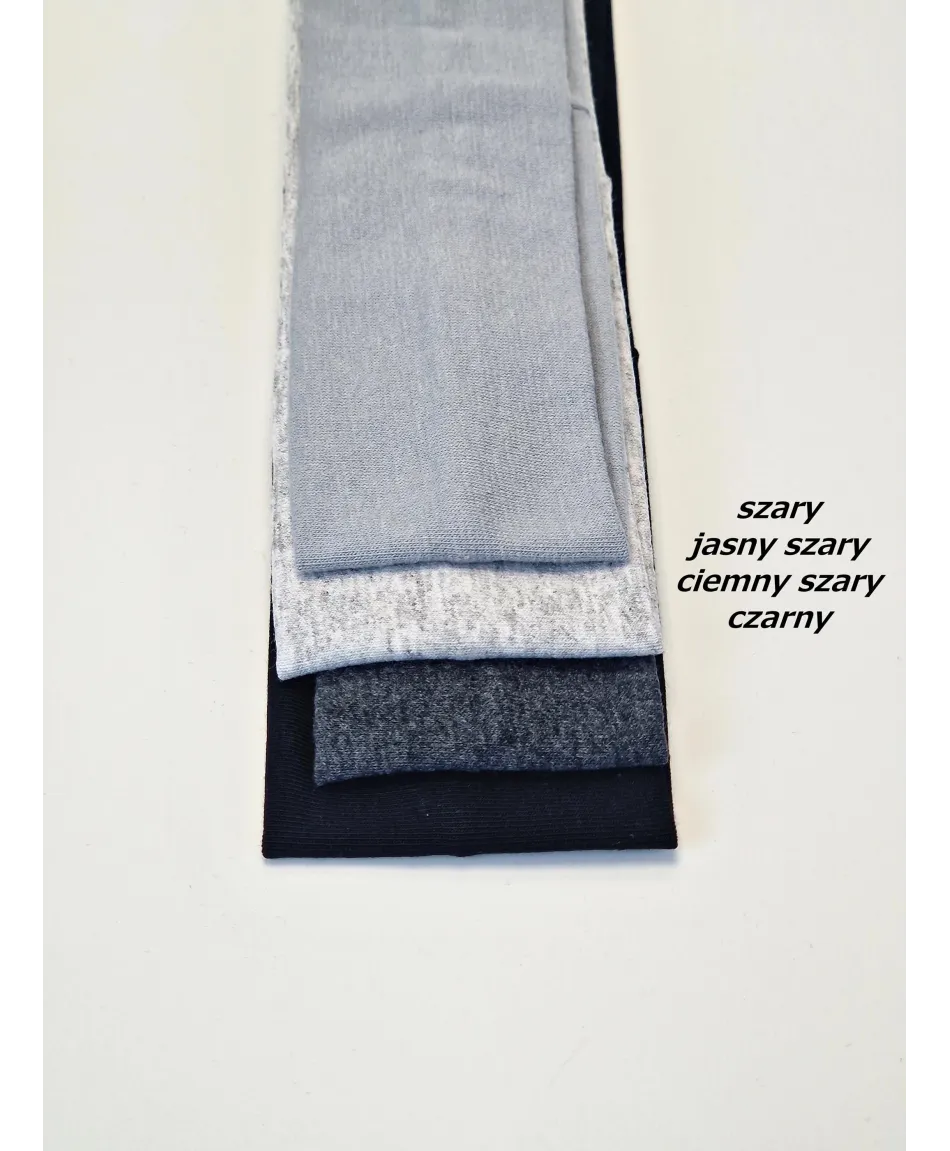 Opaska do włosów na uszy bawełniana wąska