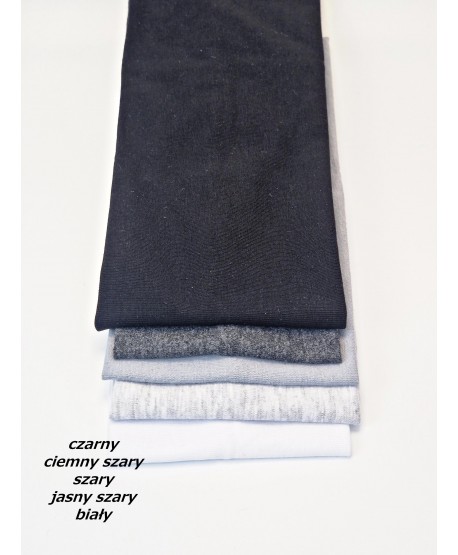 Opaska do włosów bawełniana na uszy szeroka