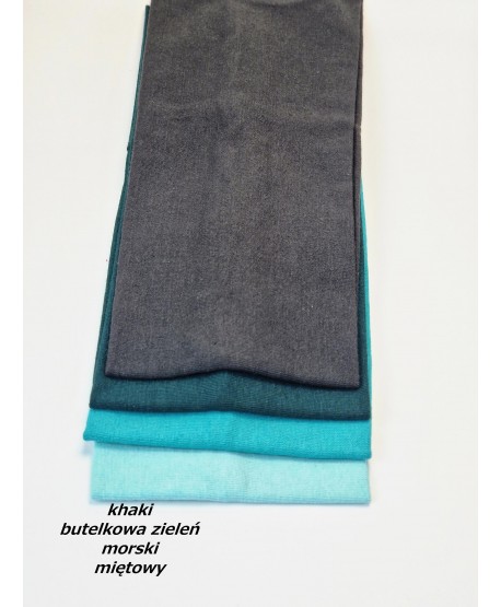 Opaska do włosów bawełniana na uszy szeroka