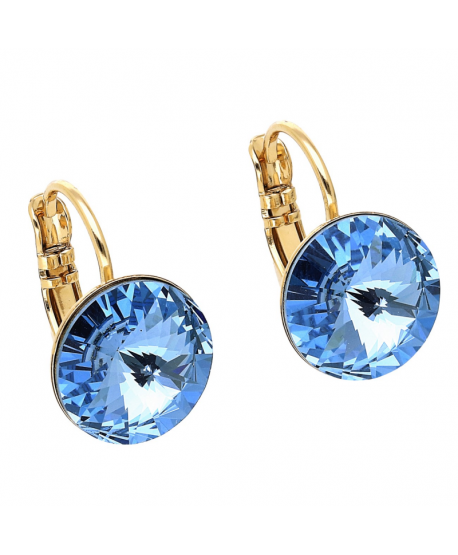 Kolczyki stal na biglu kryształ