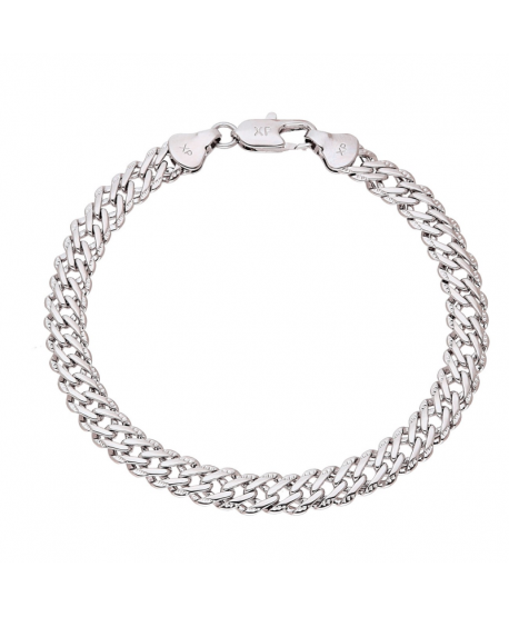 Bransoletka stal codzienna rombo