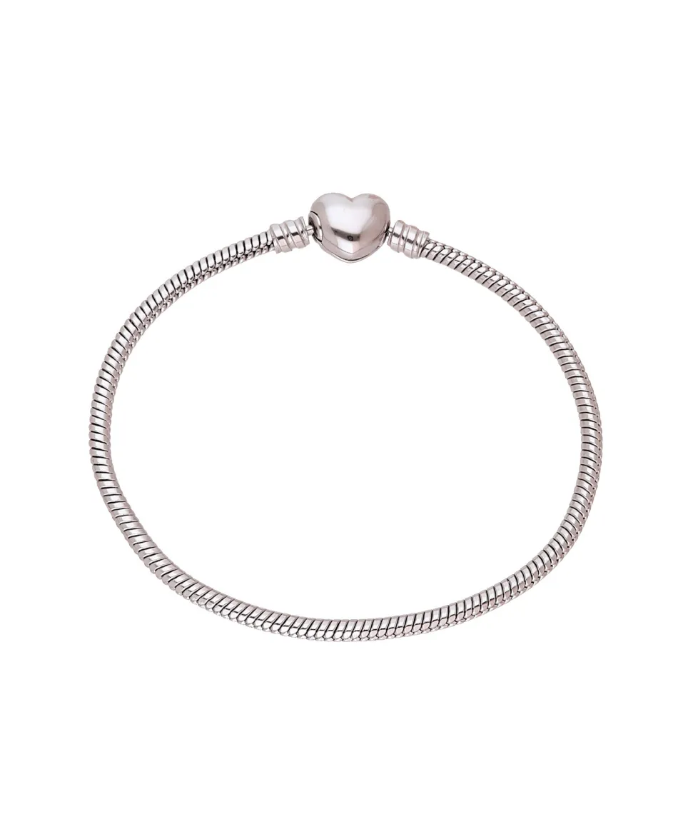 Bransoletka stal codzienna baza charms