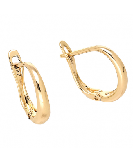 Kolczyki stal kółeczka na zapięcie 1,4 cm