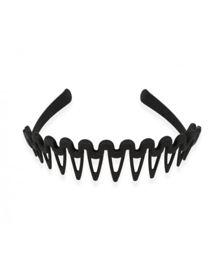 Opaska matowa z dużymi ząbkami