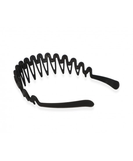 Opaska matowa z dużymi ząbkami