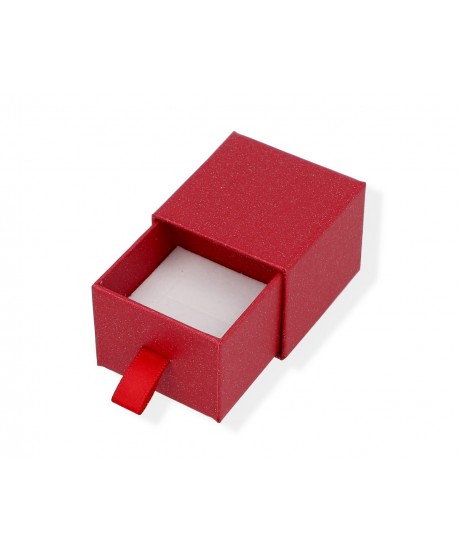 Opakowanie ozdobne wyciągana szufladka czerwone