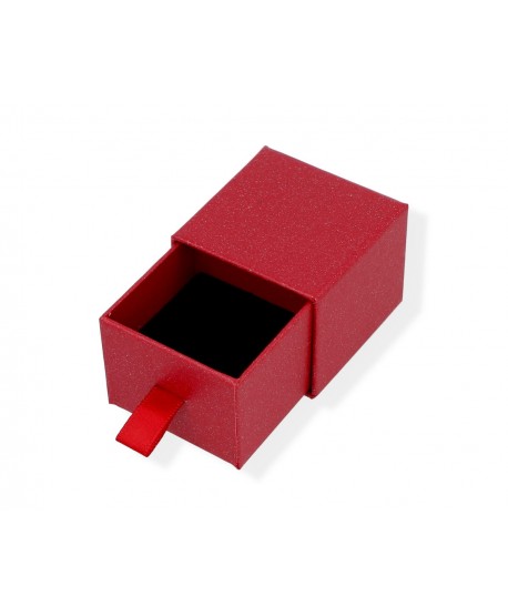 Opakowanie ozdobne wyciągana szufladka czerwone