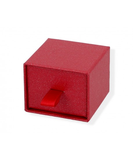 Opakowanie ozdobne wyciągana szufladka czerwone