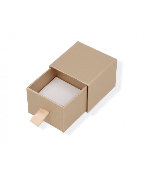 Opakowanie ozdobne wyciągana szufladka złote