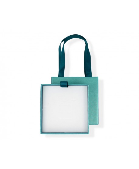 Opakowanie ozdobne wyciągana szufladka morski 10x10cm