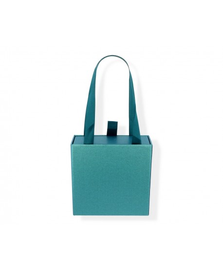 Opakowanie ozdobne wyciągana szufladka morski 10x10cm