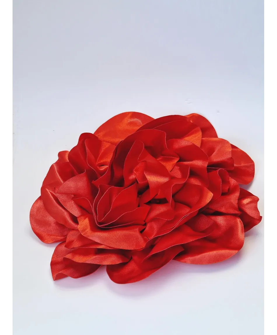 Broszka bardzo duży kwiat w kolorach