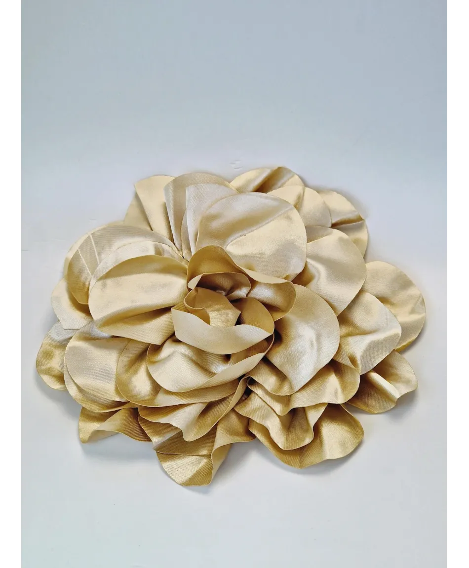 Broszka bardzo duży kwiat w kolorach