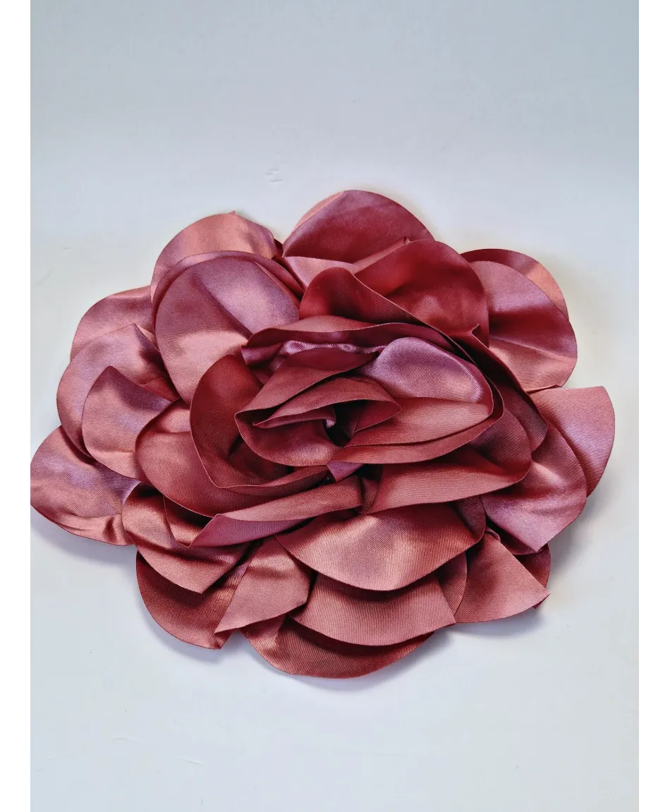 Broszka bardzo duży kwiat w kolorach