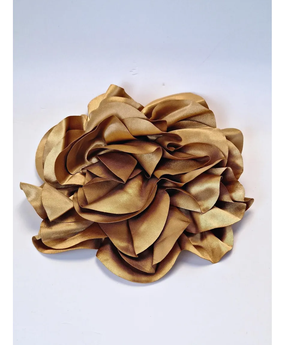 Broszka bardzo duży kwiat w kolorach