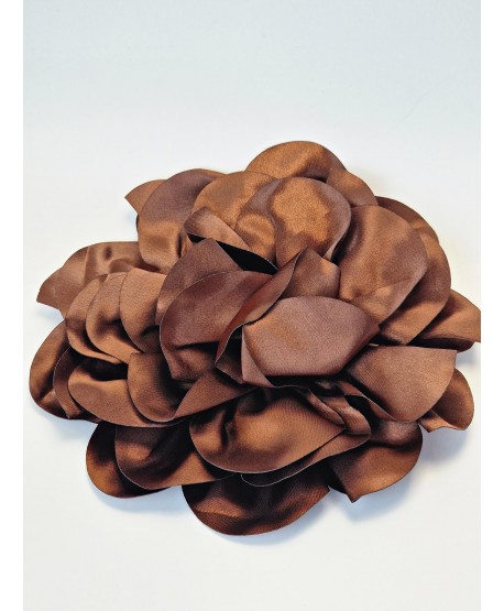 Broszka bardzo duży kwiat w kolorach