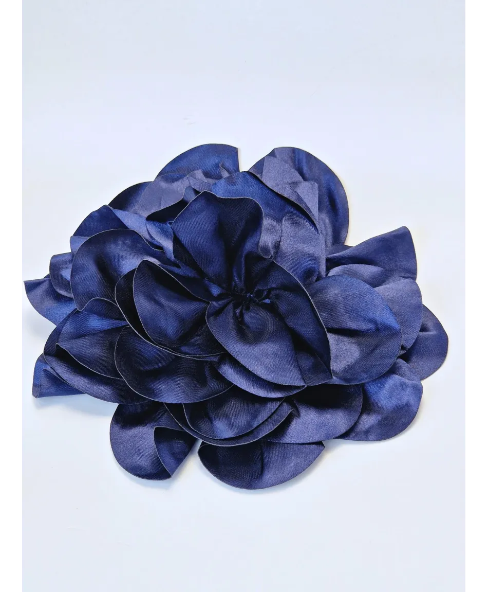 Broszka bardzo duży kwiat w kolorach