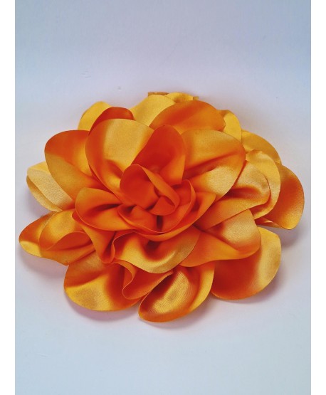 Broszka bardzo duży kwiat w kolorach