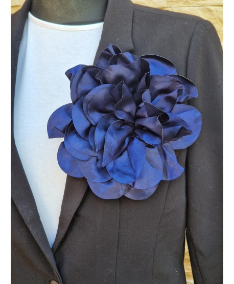 Broszka bardzo duży kwiat w kolorach