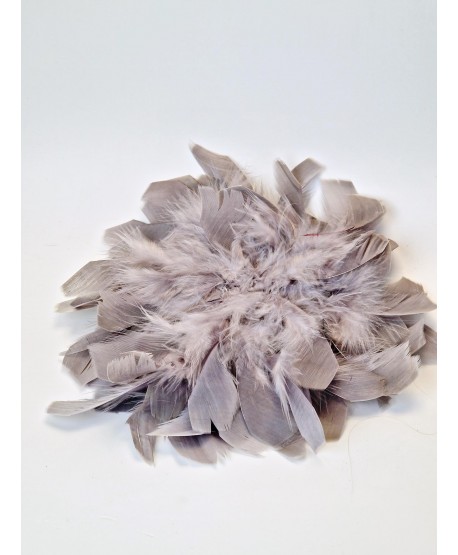 Broszka bardzo duże piórko w kolorach