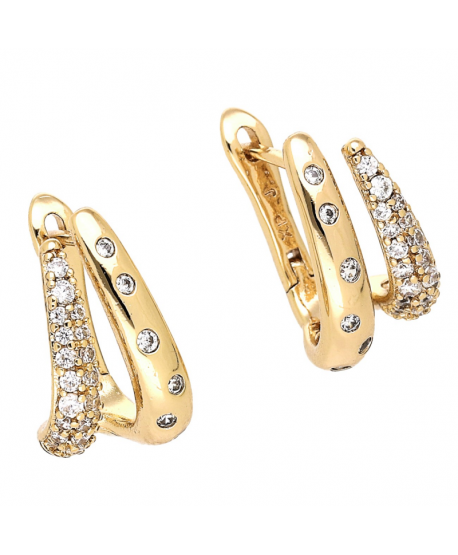 Kolczyki stal angielskie oryginalne