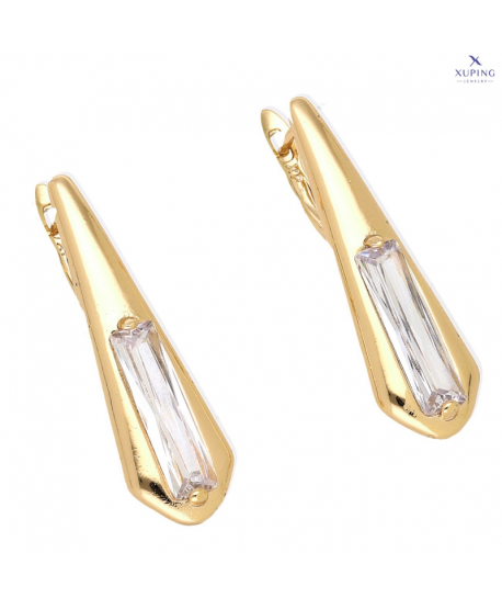 Kolczyki stal angielskie duże pałeczki